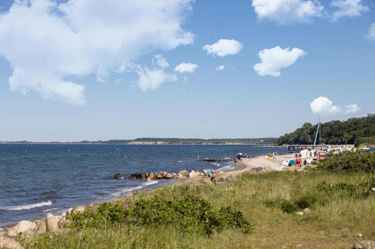 De Ole School In Hohwacht - Ferienwohnung Nr 2 Im Scandi-Look An Der Ostsee Eksteriør bilde